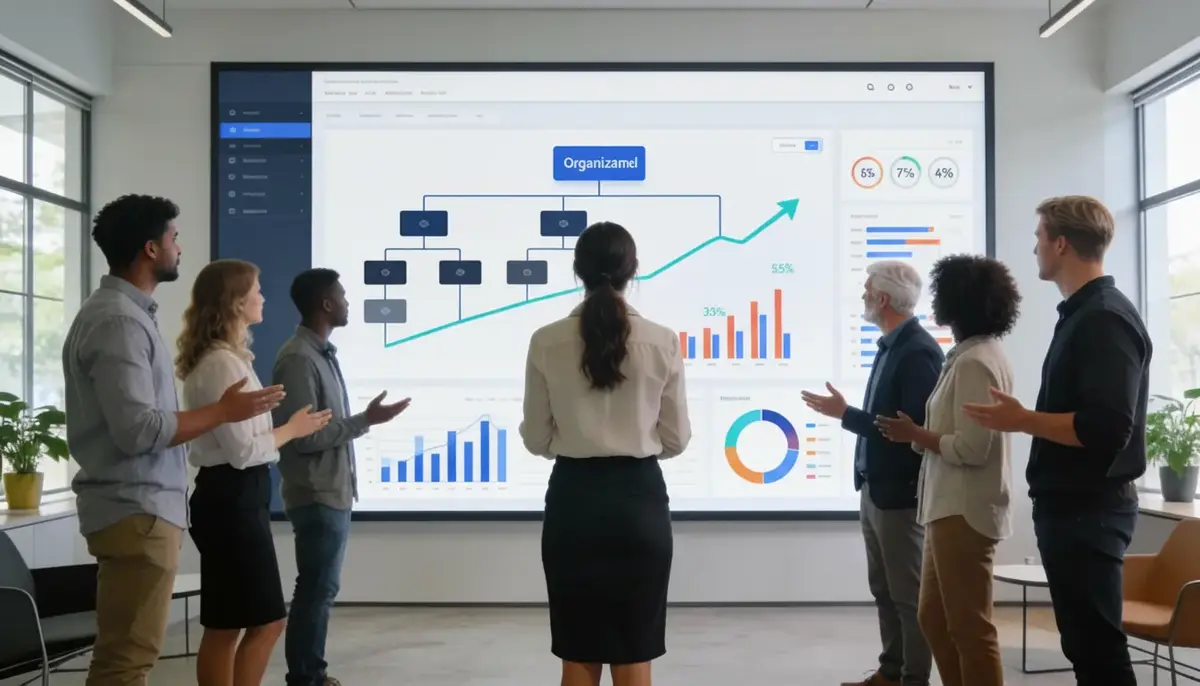 Unternehmensstruktur: Agile Teamplanung Wachstum